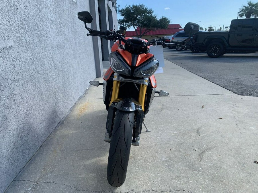 2023 Triumph Speed Triple 1200 RS Matte Baja Orange