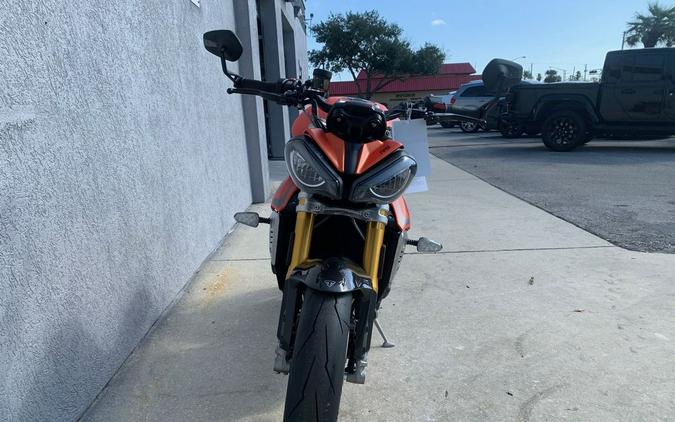 2023 Triumph Speed Triple 1200 RS Matte Baja Orange