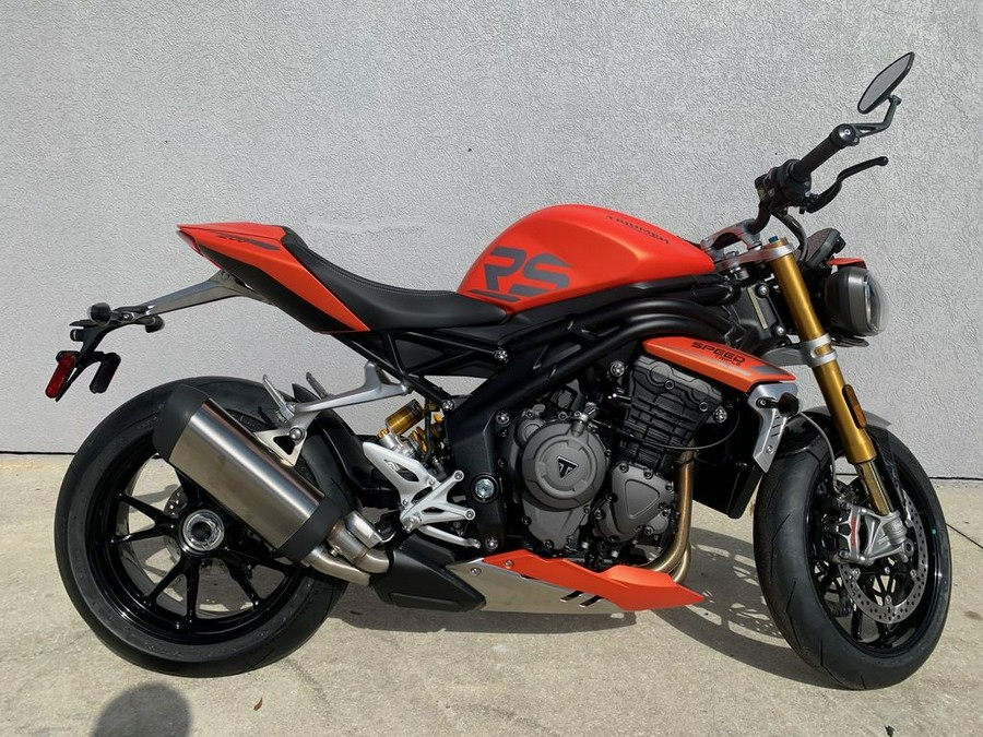 2023 Triumph Speed Triple 1200 RS Matte Baja Orange