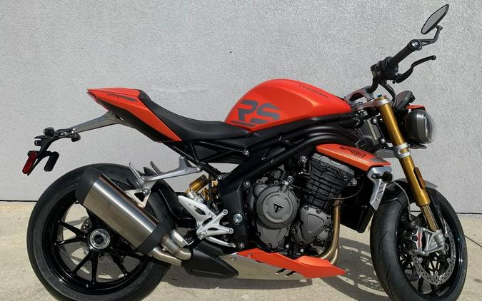 2023 Triumph Speed Triple 1200 RS Matte Baja Orange