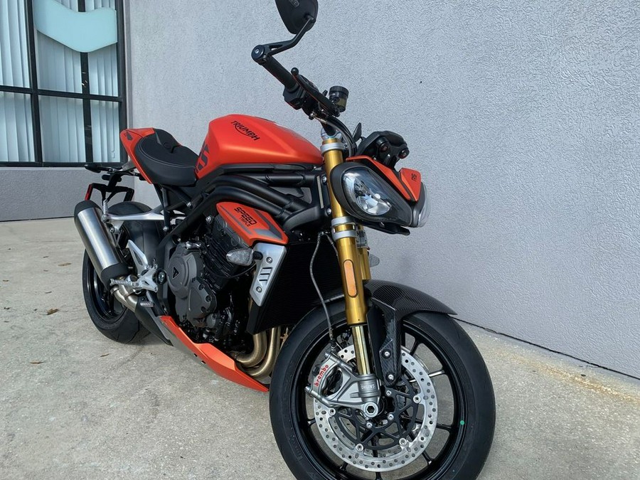 2023 Triumph Speed Triple 1200 RS Matte Baja Orange