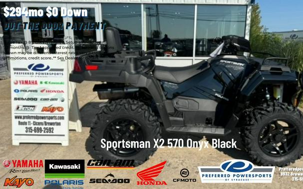 2025 Polaris Industries Sportsman 570 X2 Onyx Black