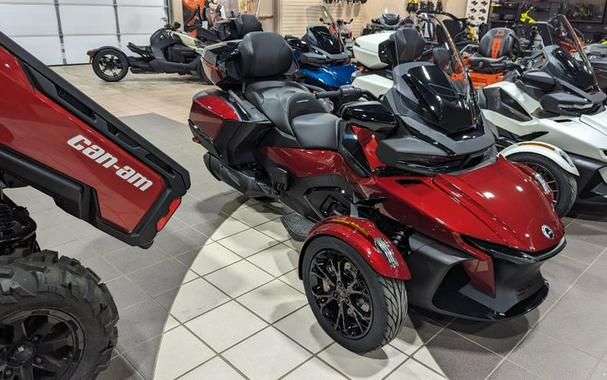 New 2024 CAN-AM SPYDER RT LIMITED DEEP MARSALA METALLIC