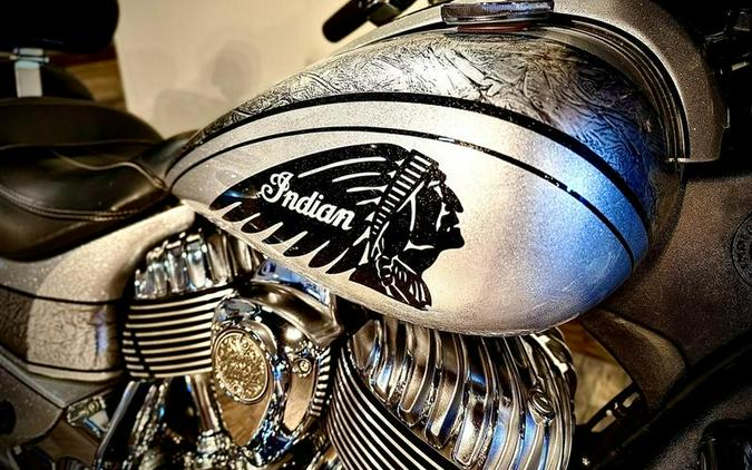 2018 Indian Motorcycle® Chieftain® Elite Black Hills Silver w/ Marble Accents