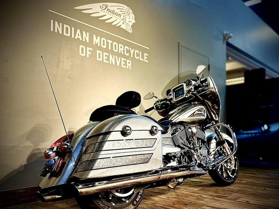 2018 Indian Motorcycle® Chieftain® Elite Black Hills Silver w/ Marble Accents