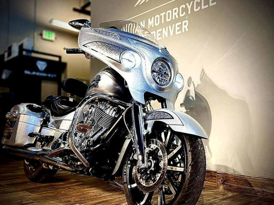 2018 Indian Motorcycle® Chieftain® Elite Black Hills Silver w/ Marble Accents