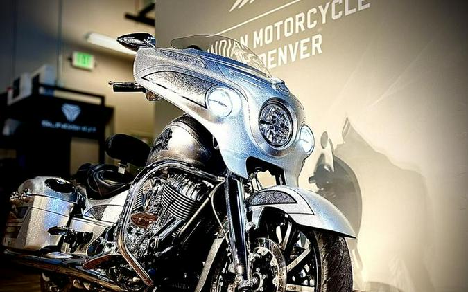 2018 Indian Motorcycle® Chieftain® Elite Black Hills Silver w/ Marble Accents