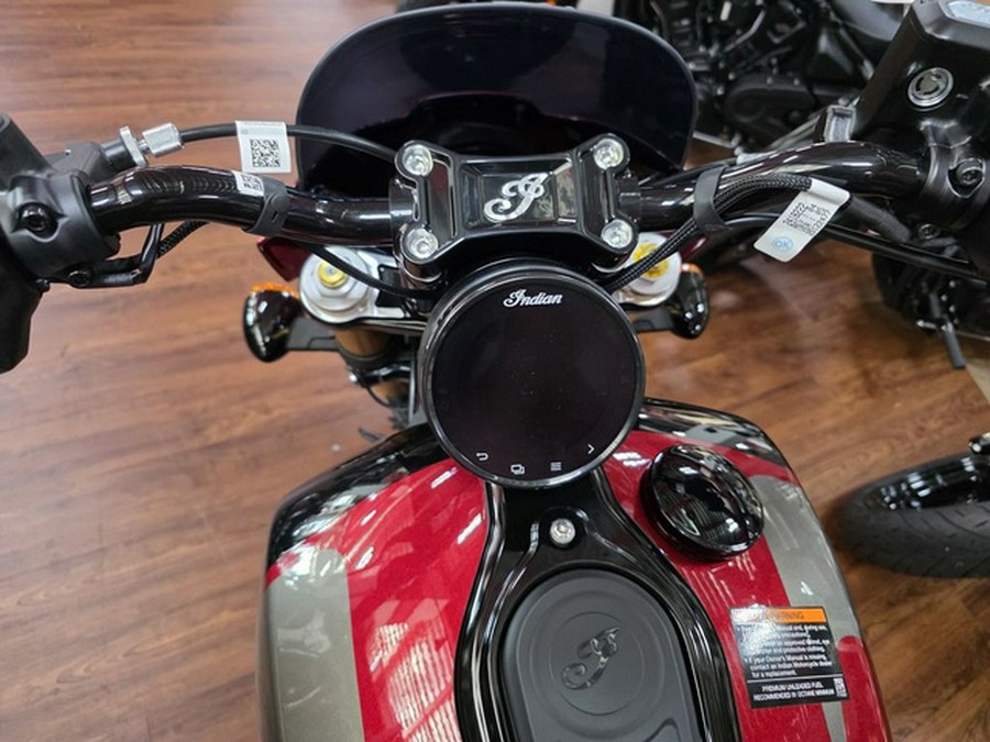 2026 Indian 101 Scout Sunset Red Metallic