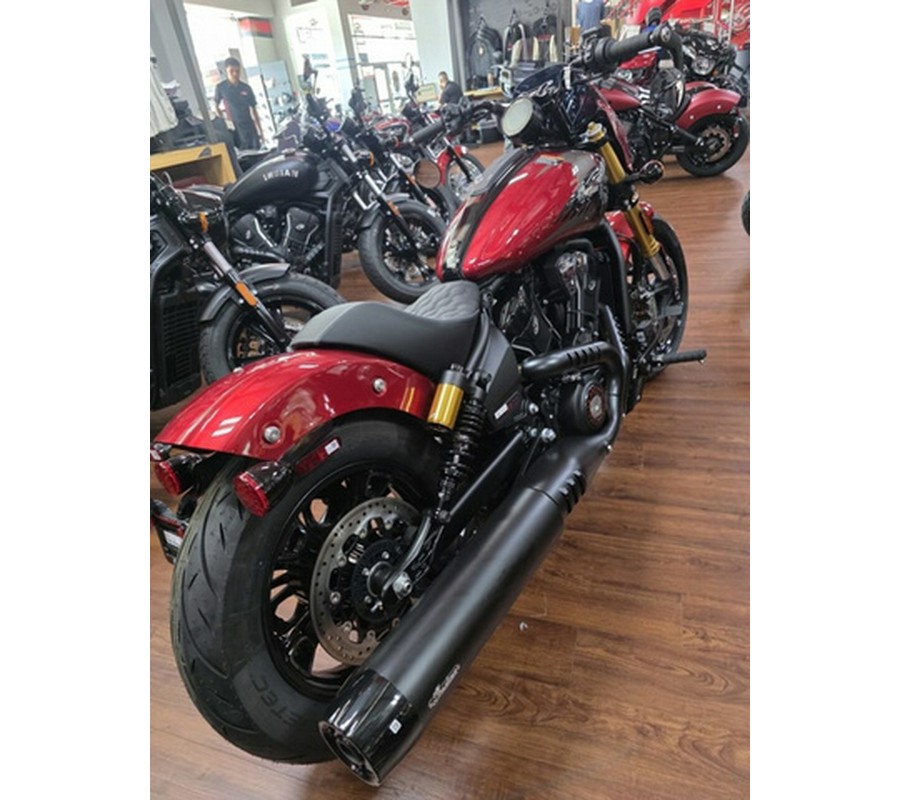 2026 Indian 101 Scout Sunset Red Metallic