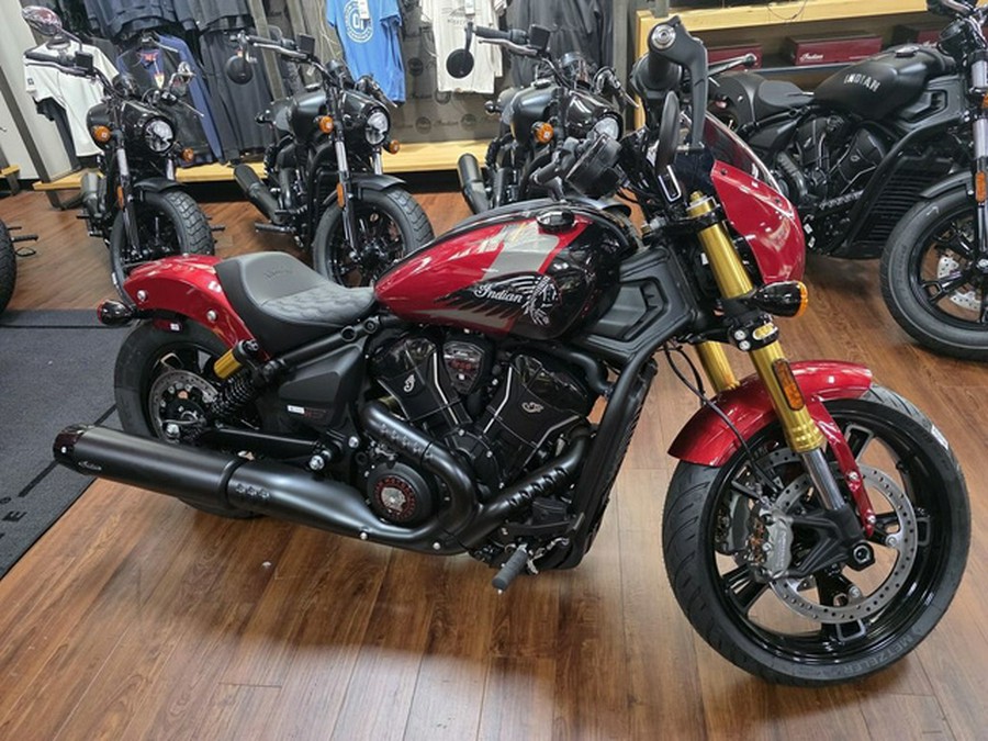 2026 Indian 101 Scout Sunset Red Metallic