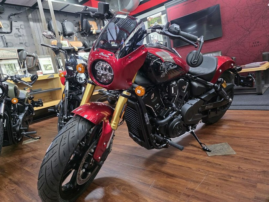 2026 Indian 101 Scout Sunset Red Metallic