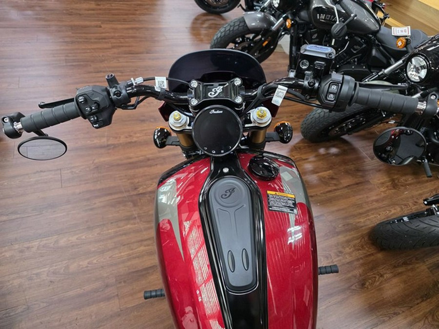 2026 Indian 101 Scout Sunset Red Metallic