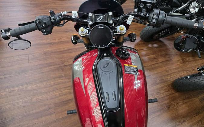 2026 Indian 101 Scout Sunset Red Metallic