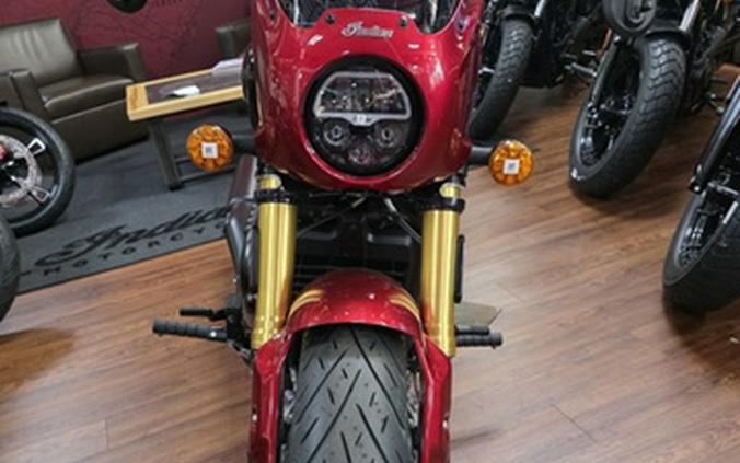 2026 Indian 101 Scout Sunset Red Metallic