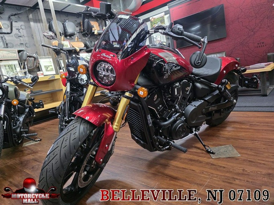 2026 Indian 101 Scout Sunset Red Metallic