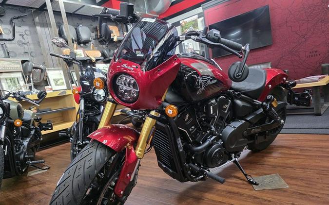 2026 Indian 101 Scout Sunset Red Metallic