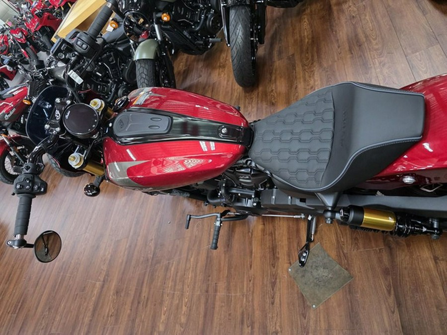 2026 Indian 101 Scout Sunset Red Metallic