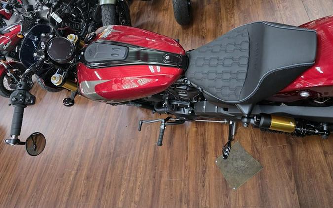 2026 Indian 101 Scout Sunset Red Metallic