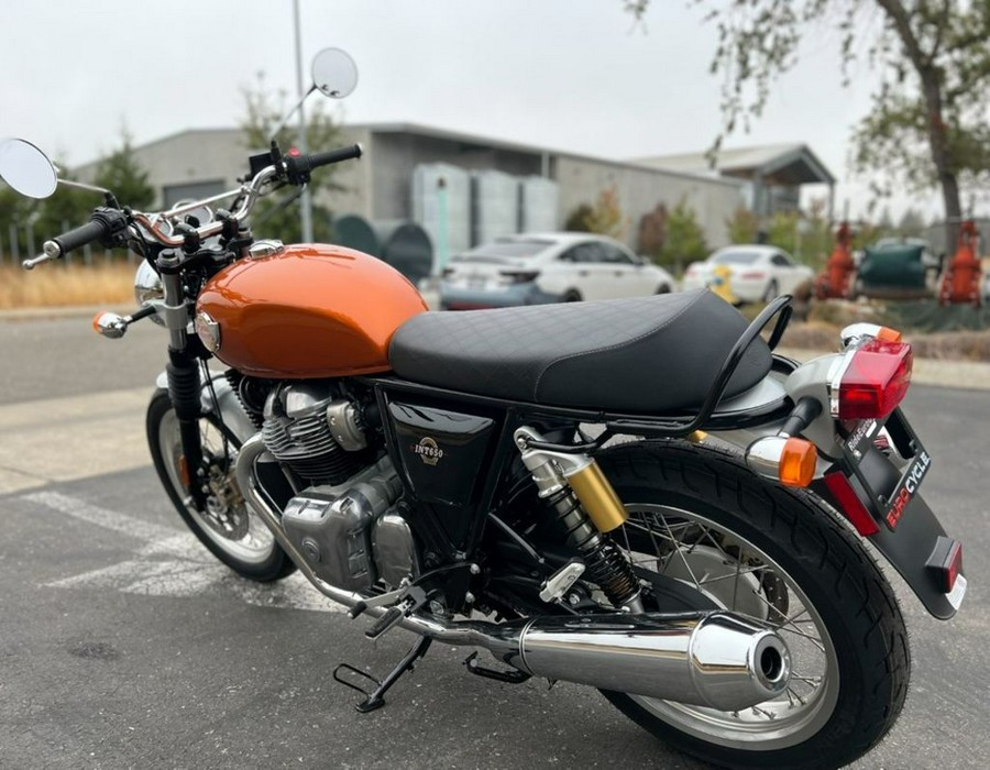 2023 Royal Enfield INT650 Orange Crush