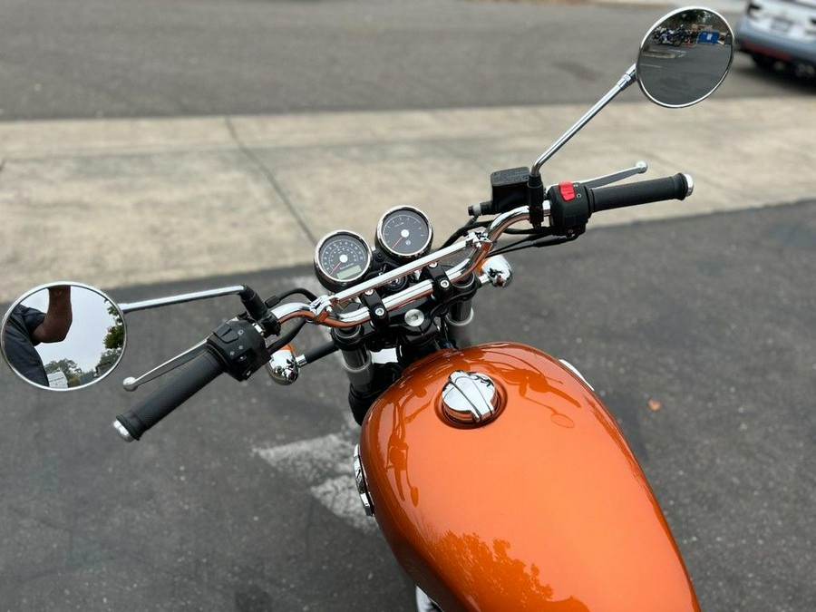 2023 Royal Enfield INT650 Orange Crush