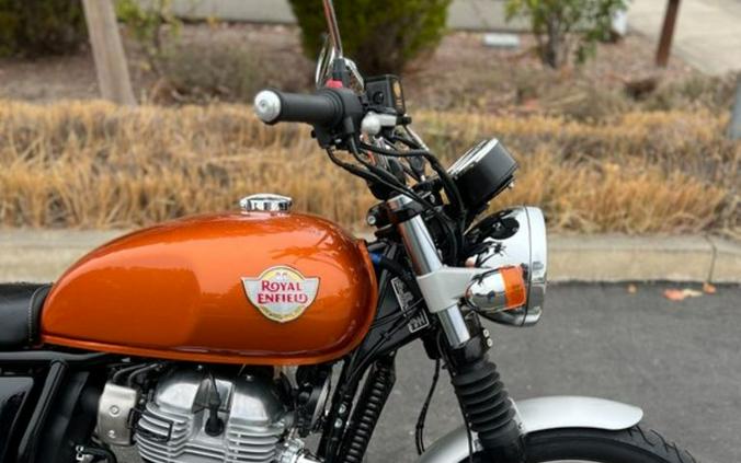 2023 Royal Enfield INT650 Orange Crush