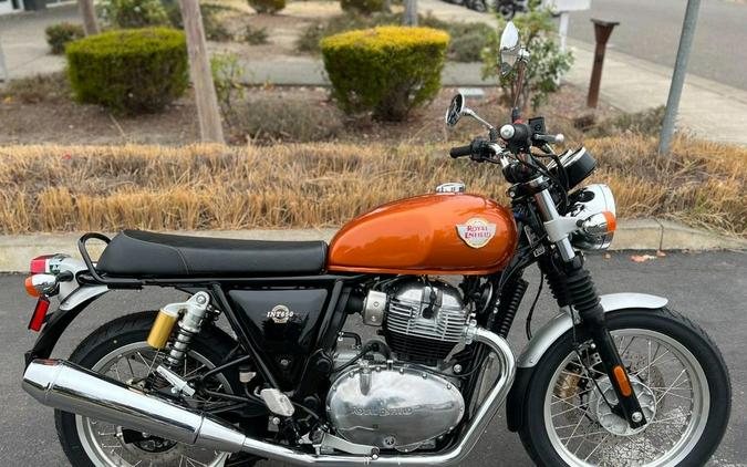 2023 Royal Enfield INT650 Orange Crush