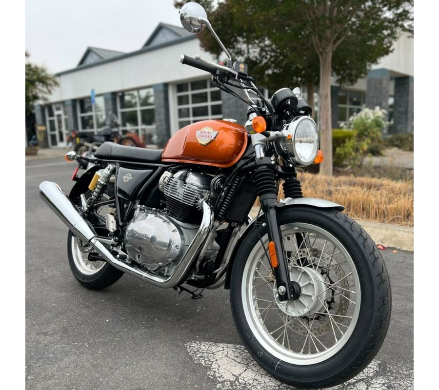 2023 Royal Enfield INT650 Orange Crush