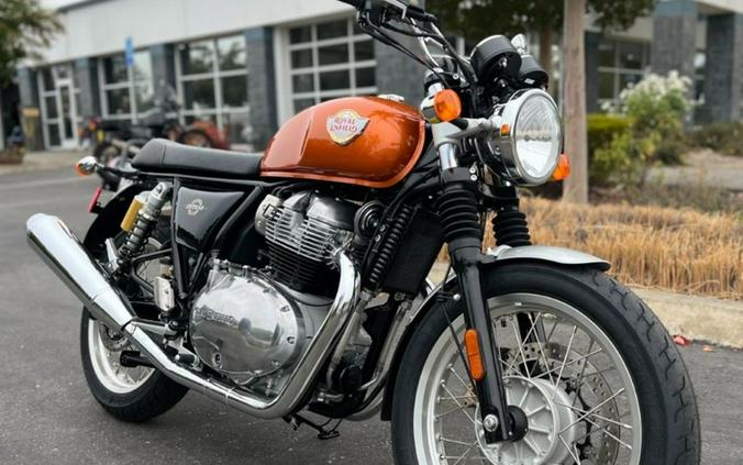 2023 Royal Enfield INT650 Orange Crush