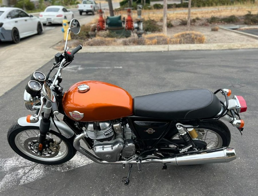 2023 Royal Enfield INT650 Orange Crush