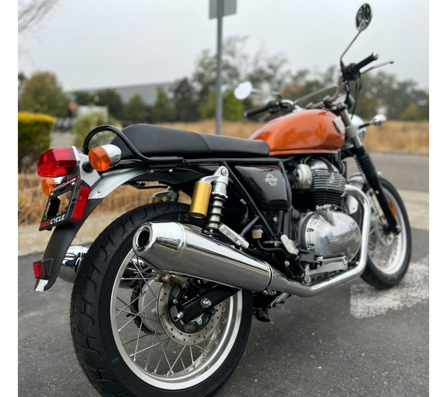 2023 Royal Enfield INT650 Orange Crush