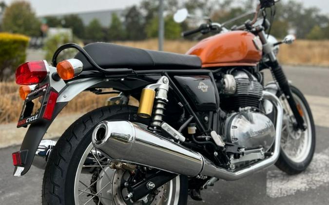 2023 Royal Enfield INT650 Orange Crush