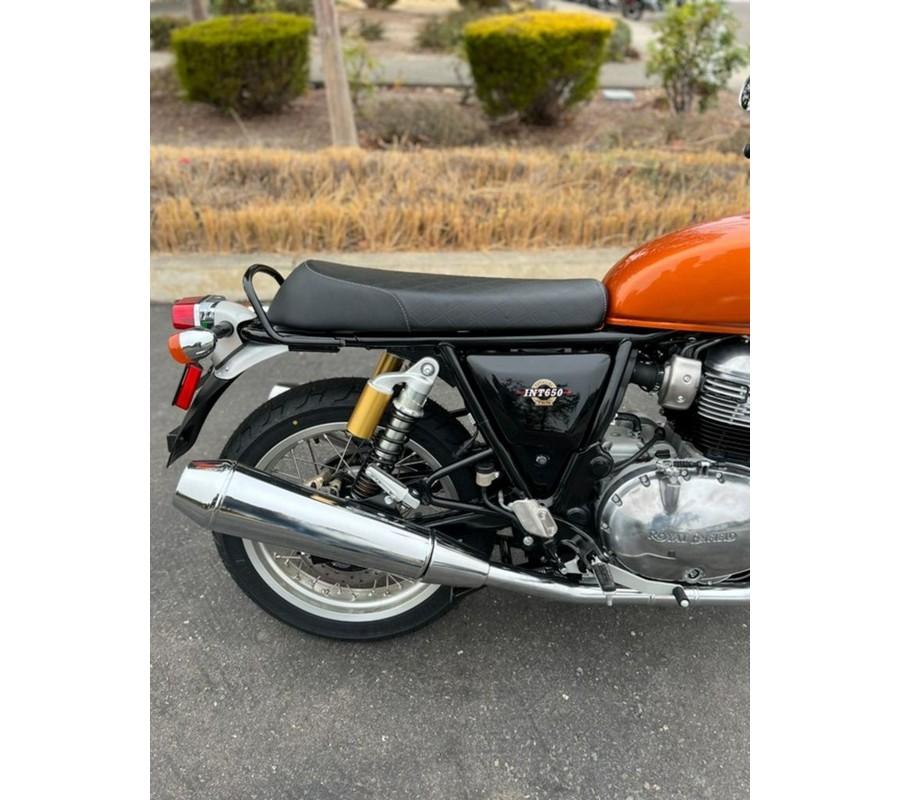 2023 Royal Enfield INT650 Orange Crush