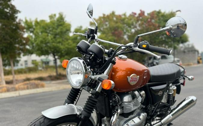 2023 Royal Enfield INT650 Orange Crush