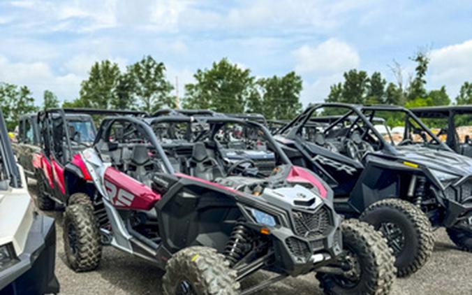 2024 Can-Am Maverick X3 RS Turbo Fiery Red & Hyper Silver