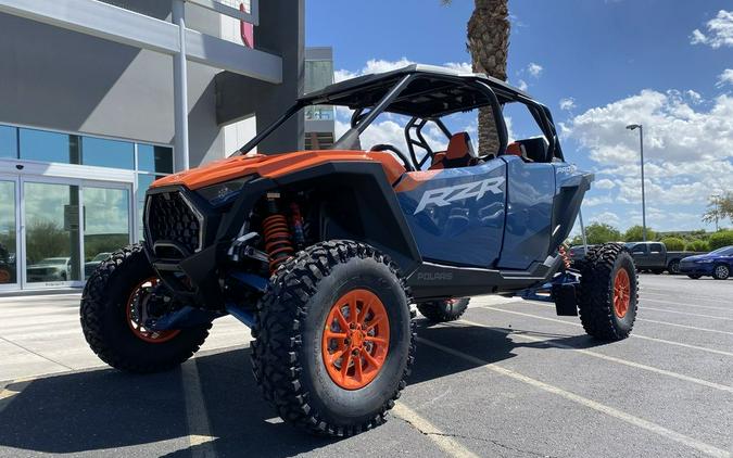 2025 Polaris® RZR Pro S 4 Ultimate Orange Burst / Zenith Blue