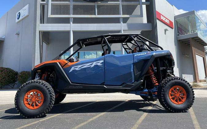 2025 Polaris® RZR Pro S 4 Ultimate Orange Burst / Zenith Blue