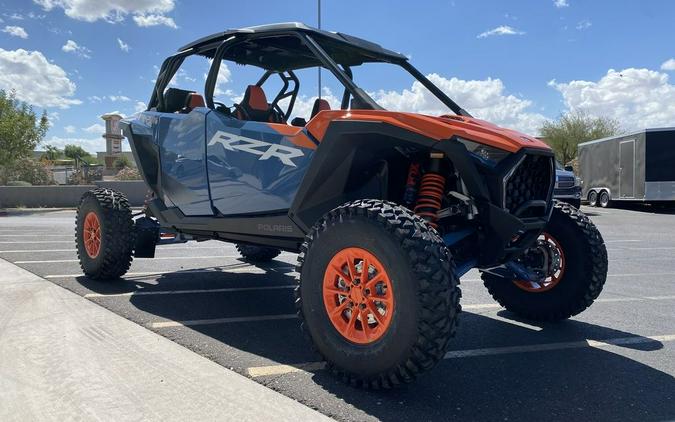 2025 Polaris® RZR Pro S 4 Ultimate Orange Burst / Zenith Blue