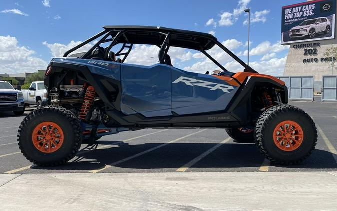 2025 Polaris® RZR Pro S 4 Ultimate Orange Burst / Zenith Blue