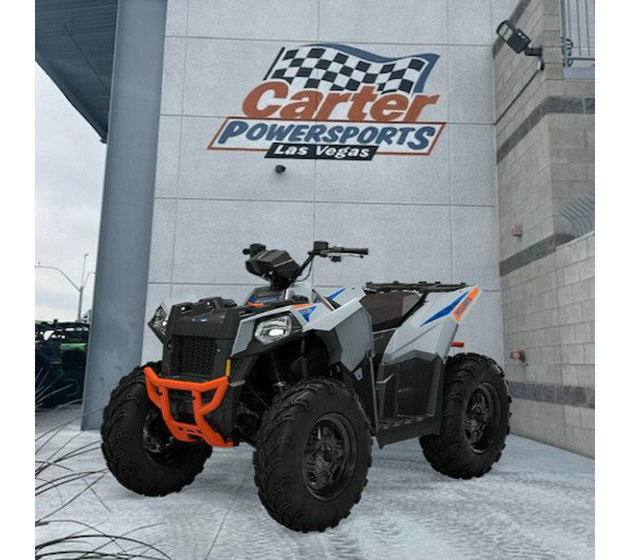 2024 Polaris Industries SCRAMBLER 850 STORM GRAY/RADAR BLUE