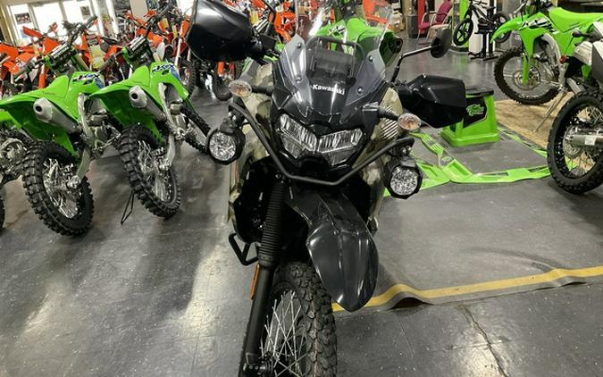 2025 Kawasaki KLR650 Adventure ABS Cypher Camo Beige