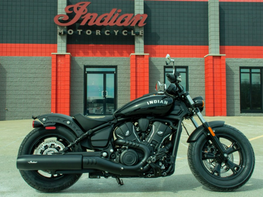 2025 Indian Motorcycle® Scout® Sixty Bobber Black Metallic