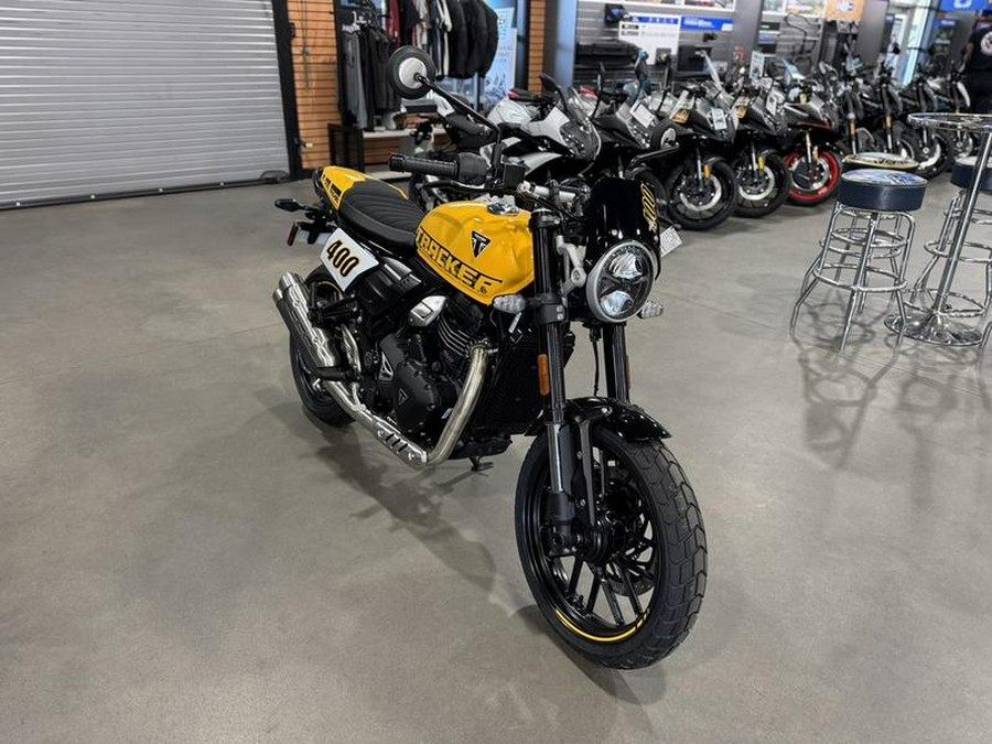 2026 Triumph Tracker 400 Racing Yellow