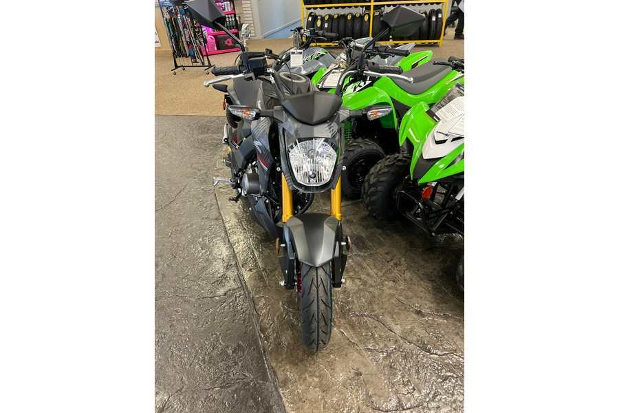 2024 Kawasaki Z125Pro Cypher CamoGray/Metallic Matte Carbon Gray