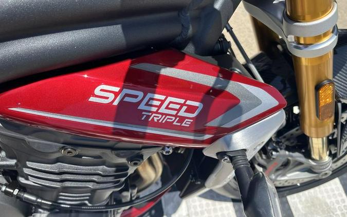 2024 Triumph Speed Triple 1200 RS Carnival Red