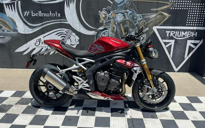 2024 Triumph Speed Triple 1200 RS Carnival Red