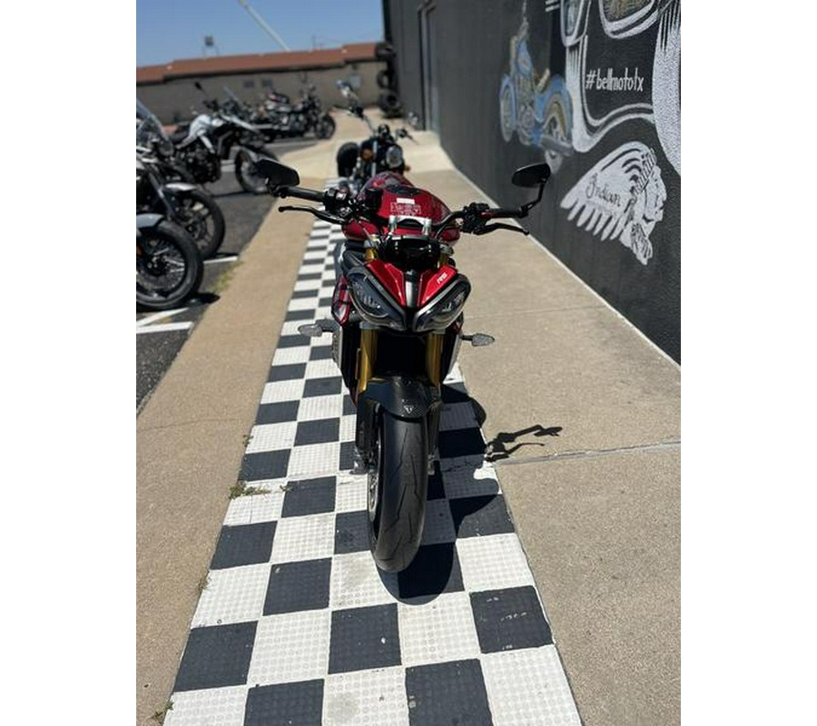 2024 Triumph Speed Triple 1200 RS Carnival Red