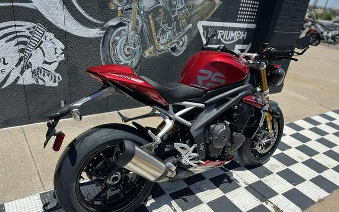 2024 Triumph Speed Triple 1200 RS Carnival Red