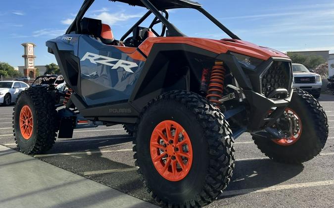 2025 Polaris® RZR Pro S Ultimate Orange Burst / Zenith Blue