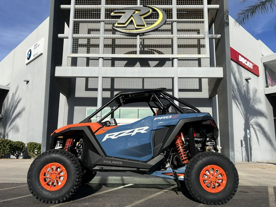 2025 Polaris® RZR Pro S Ultimate Orange Burst / Zenith Blue