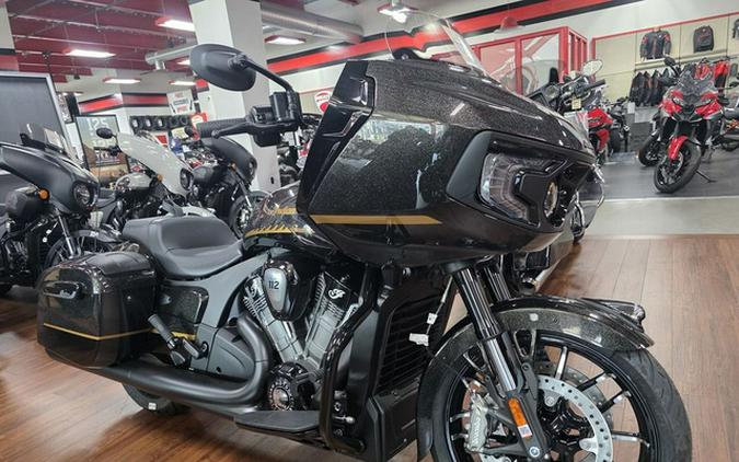2026 Indian Challenger Dark Horse 112 W/Powerband Audio Black Crystal W/Black Metalli